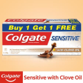 Colgate Sensitive Anticavity Toothpaste With Clove Oil - 80g (buy 1 Get 1 Free)(4) 